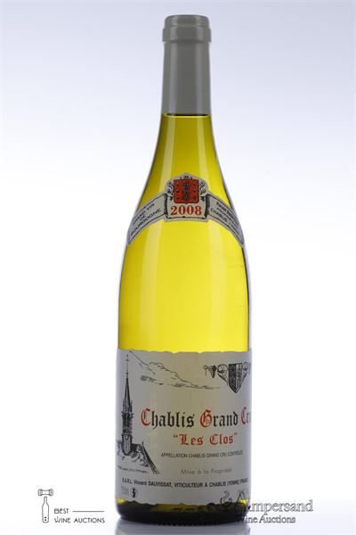CHABLIS CLOS 2008 - Vincent Dauvissat - 1 Bottle