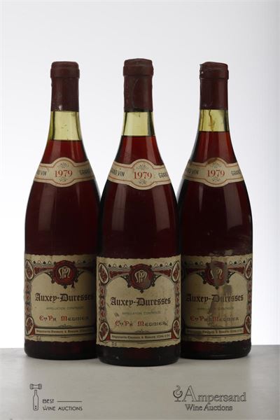 AUXEY DURESSES 1979 - Meunier - 3 Bottles