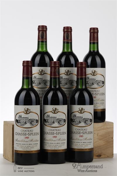 CHASSE SPLEEN 1985 - Mc - 6 Bottles