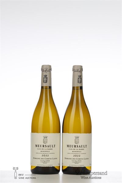 MEURSAULT CLOS DE LA BARRE 2022 - Comtes Lafon - 2 Bottles