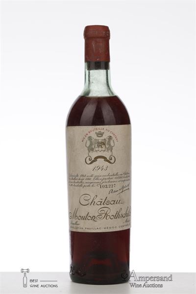 MOUTON ROTHSCHILD 1943 - Mc - 1 Bottle