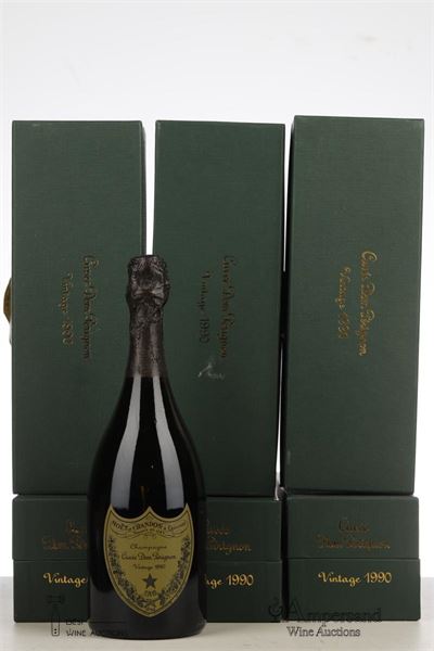 DOM PERIGNON 1990 - Moet et Chandon - 6 Bottles - Oc 1
