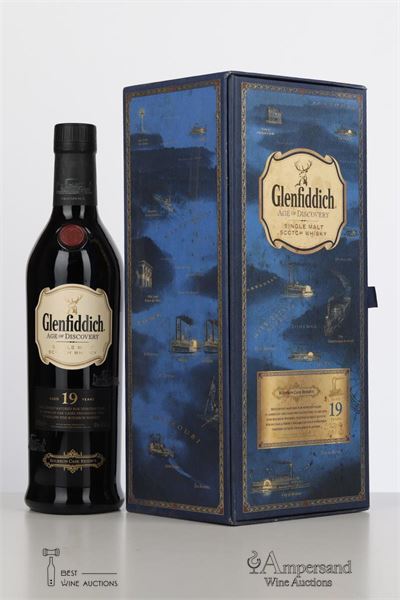GLENFIDDICH 19 Y AGE OF DISCOVERY BOURBON CASK RESERVE  - Alc 40% 1 Bottle