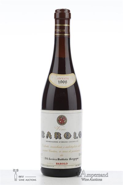 BAROLO 1968 - Sergio e Battista Borgogno - 1 Bottle