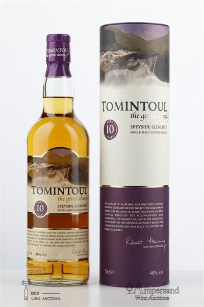 TOMINTOUL THE GENTLE DRAM 10 Y - Alc. 40% 1 bottle
