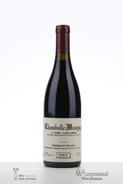 CHAMBOLLE MUSIGNY LES CRAS 2005 - Georges Roumier - 1 Bottle