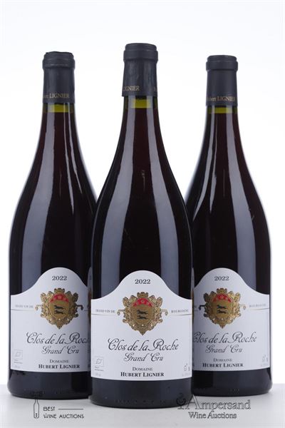 CLOS DE LA ROCHE 2022 - Hubert Lignier - 3 Magnums - Oc 3
