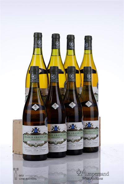 CHABLIS LES CLOS 1989 - Bichot - 8 Bottles