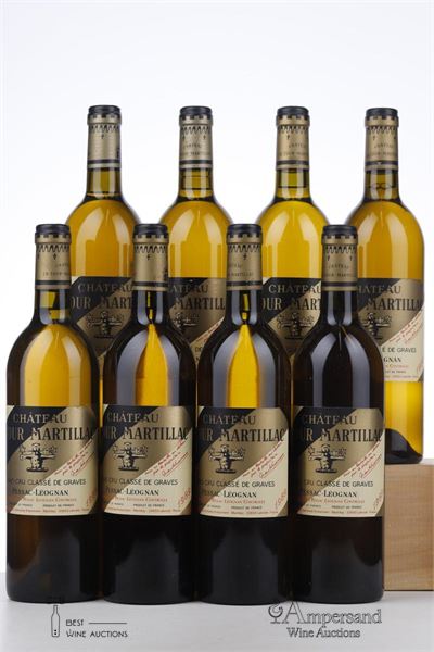LATOUR MARTILLAC BLANC 1989 - Mc - 8 Bottles