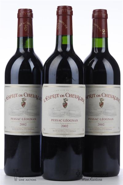 L'ESPRIT DE CHEVALIER 2002 - Mc - 3 Bottles