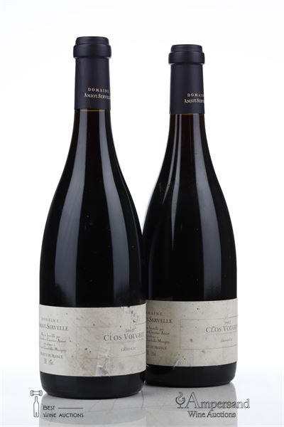 CLOS VOUGEOT 2002 - Amiot Servelle - 2 Bottles