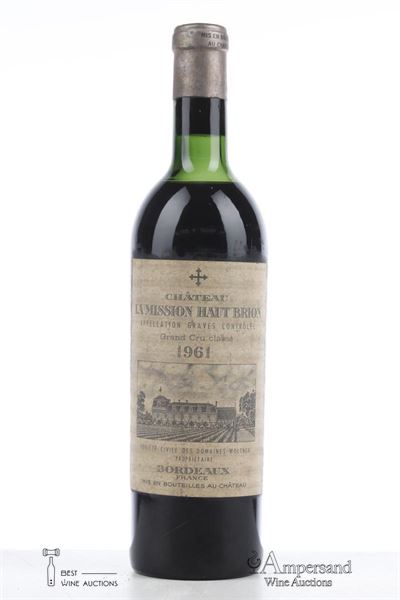 MISSION HAUT BRION 1961 - Mc - 1 Bottle