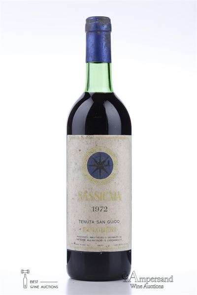 SASSICAIA 1972 - Tenuta San Guido - 1 Bottle