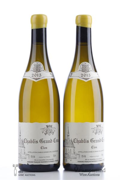 CHABLIS CLOS 2015 - Raveneau - 2 Bottles