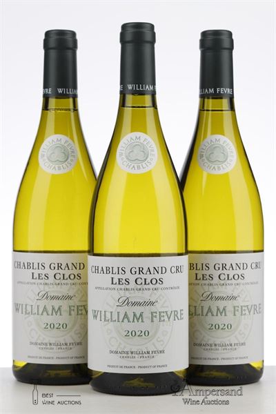 CHABLIS LES CLOS 2020 - William Fevre - 3 Bottles