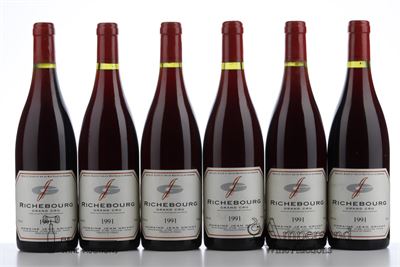RICHEBOURG 1991 - Jean Grivot - 6 Bottles