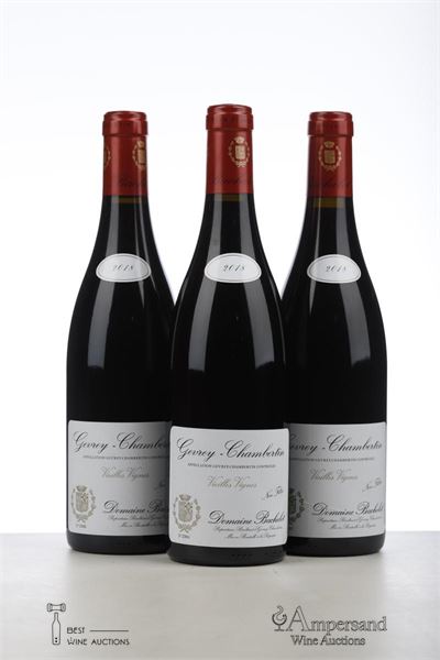 GEVREY CHAMBERTIN VIEILLES VIGNES 2018 - Denis Bachelet - 3 Bottles