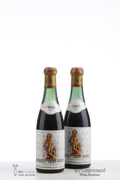 ROMANEE ST VIVANT 1966 - Reine Pedauque - 2 x 0,3750Ltr