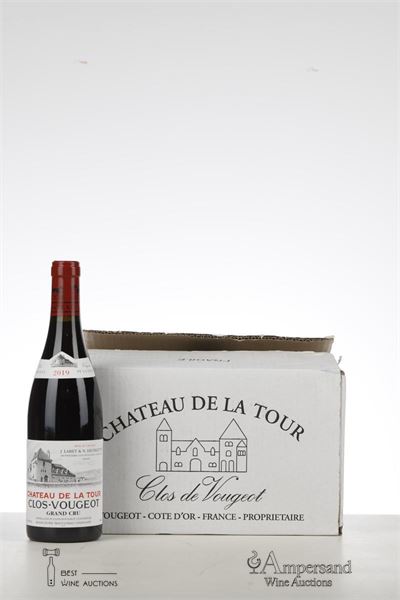 CLOS VOUGEOT 2019 - Chateau de la Tour - 6 Bottles - Oc 6