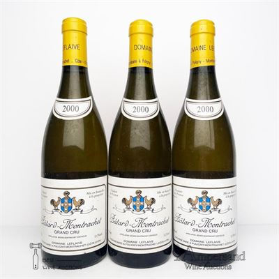 BATARD MONTRACHET 2000 - Domaine Leflaive - 3 Bottles