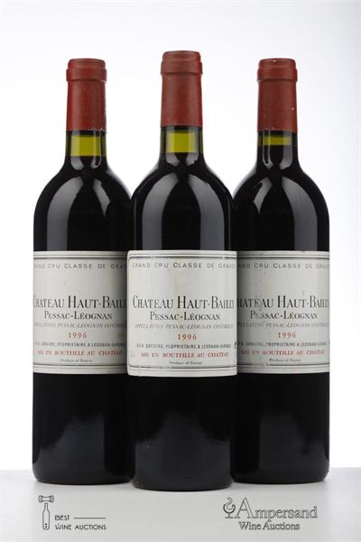 HAUT BAILLY 1996 - Mc - 3 Bottles