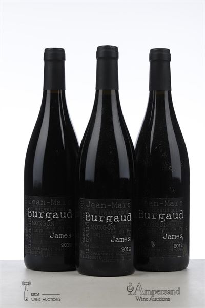 MORGON COTE DE PY JAMES 2012 - Jean Marc Burgaud - 3 Bottles