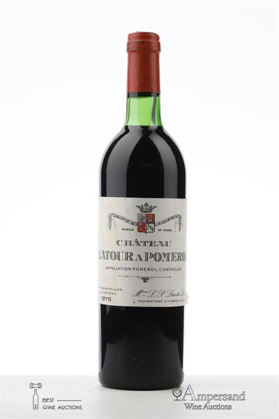 LATOUR A POMEROL 1975 - Mc - 1 Bottle