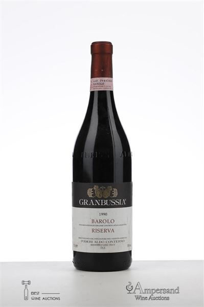 BAROLO GRAN BUSSIA RISERVA 1990 - Aldo Conterno - 1 Bottle