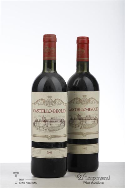 CHIANTI CLASSICO 1*1997 + 1*2001   - Castello di Brolio - 2 Bottles