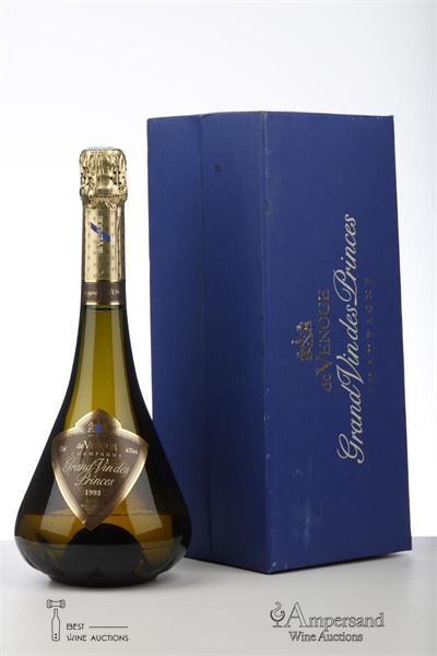 DE VENOGE GRAND CUVEE DES PRINCES 1993 - De Venoge - 1 Bottle - Oc 1 Damaged