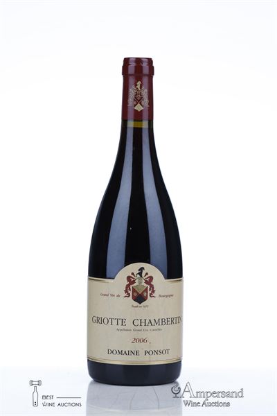 GRIOTTE CHAMBERTIN 2006 - Ponsot - 1 Bottle