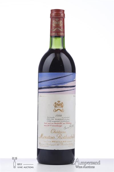 MOUTON ROTHSCHILD 1980 - Mc - 1 Bottle