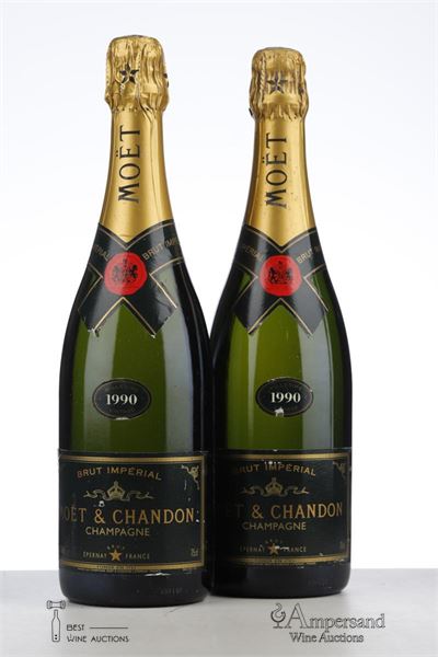 MOET ET CHANDON BRUT IMPERIAL 1990 - Moet et Chandon - 2 Bottles