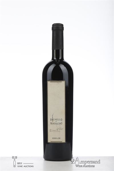 BRUNELLO DI MONTALCINO MADONNA DEL PIANO 1990 - Valdicava - 1 Bottle