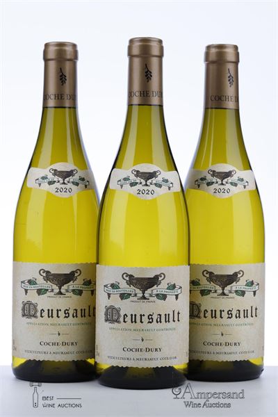 MEURSAULT 2020 - Coche Dury - 3 Bottles