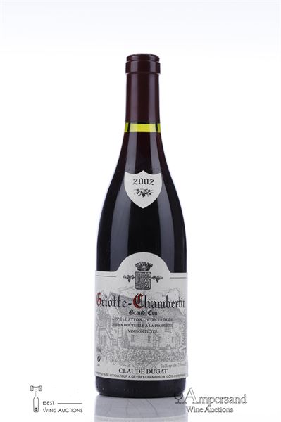 GRIOTTE CHAMBERTIN 2002 - Claude Dugat - 1 Bottle