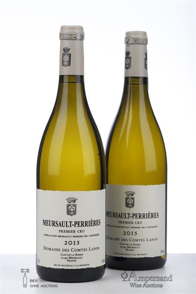 MEURSAULT PERRIERES 2015 - Comtes Lafon - 2 Bottles