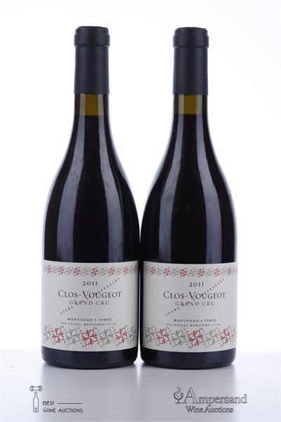 CLOS VOUGEOT 2011 - Pascal Marchand - 2 Bottles