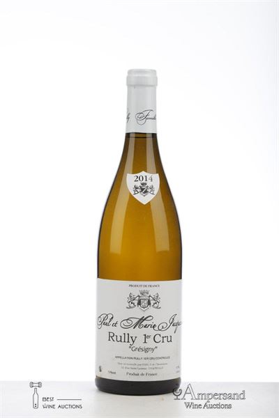 RULLY BLANC GRESIGNY 2014 - Paul et Marie Jacqueson - 1 Bottle