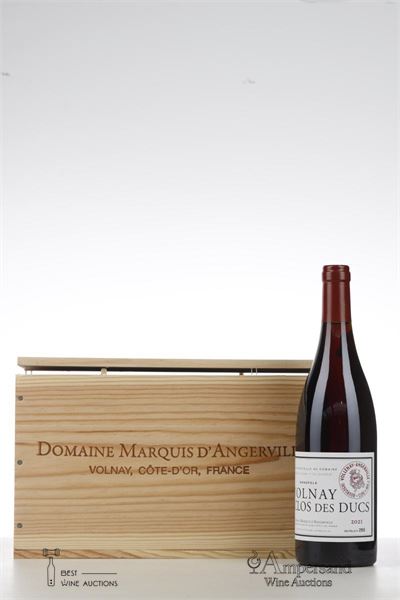 VOLNAY CLOS DES DUCS 2021 - Marquis d'Angerville - 6 Bottles - Owc 6
