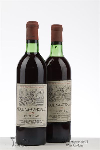 MOULIN DES CARRUADES 1974 - Proprietaire - 2 Bottles