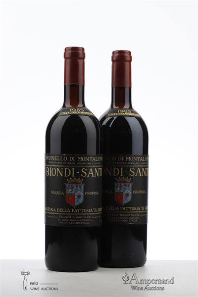 BRUNELLO DI MONTALCINO 1985 - Biondi Santi - 2 Bottles