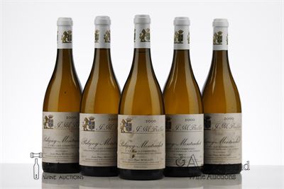 PULIGNY MONTRACHET LES COMBETTES 2000 - Jean Marc Boillot - 5 Bottles