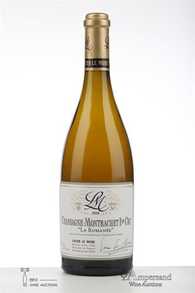 CHASSAGNE MONTRACHET BLANC LA ROMANEE 2018 - Lucien Le Moine - 1 Bottle