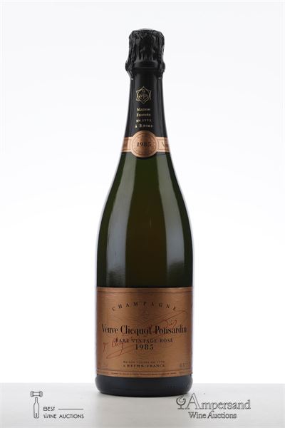 VEUVE CLICQUOT BRUT ROSE 1985 - Veuve Cliquot - 1 Bottle