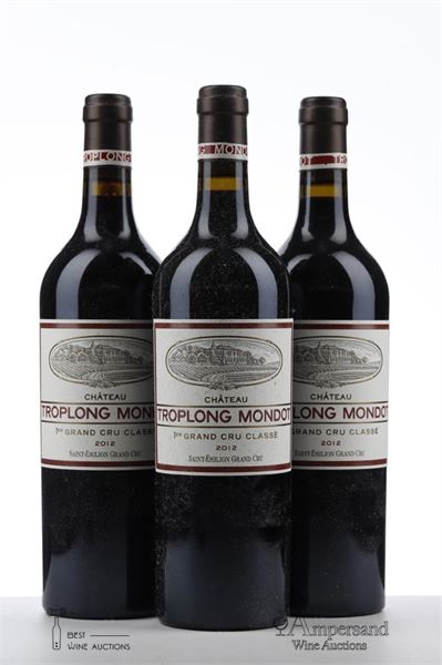 TROPLONG MONDOT 2012 - Mc - 3 Bottles