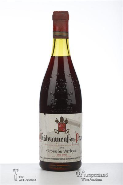CHATEAUNEUF DU PAPE CUVEE DU VATICAN 1973 - Diffonty - 1 Bottle