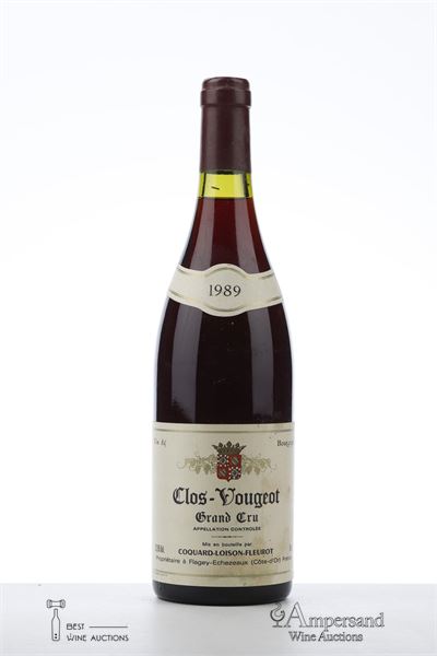 CLOS VOUGEOT 1989 - Coquard Loison Fleurot - 1 Bottle