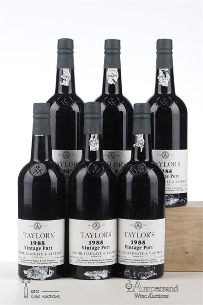TAYLORS VINTAGE PORT 1985 - Taylors - 6 Bottles - Owc 6