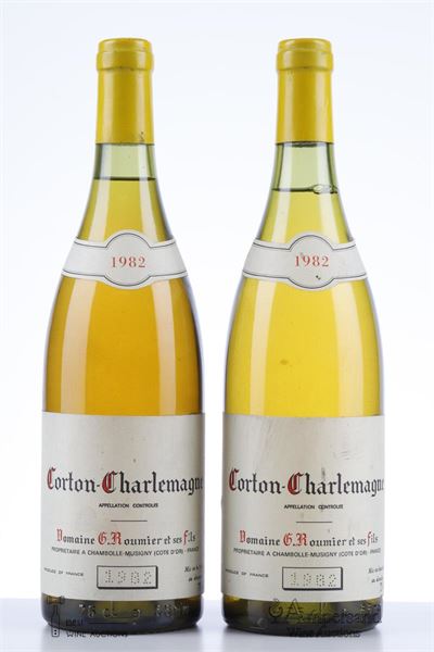 CORTON CHARLEMAGNE 1982 - Georges Roumier - 2 Bottles